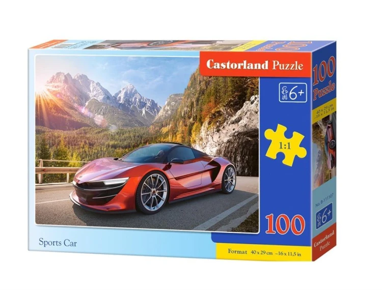 Puzzle 100 Sports Car CASTOR, Castorland