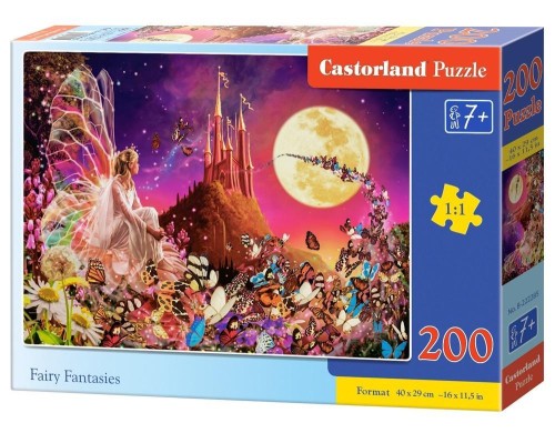Puzzle 200 Fairy Fantasies CASTOR, Castorland