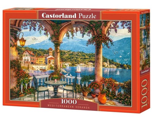 Puzzle 1000 Mediterranean Veranda, Castorland