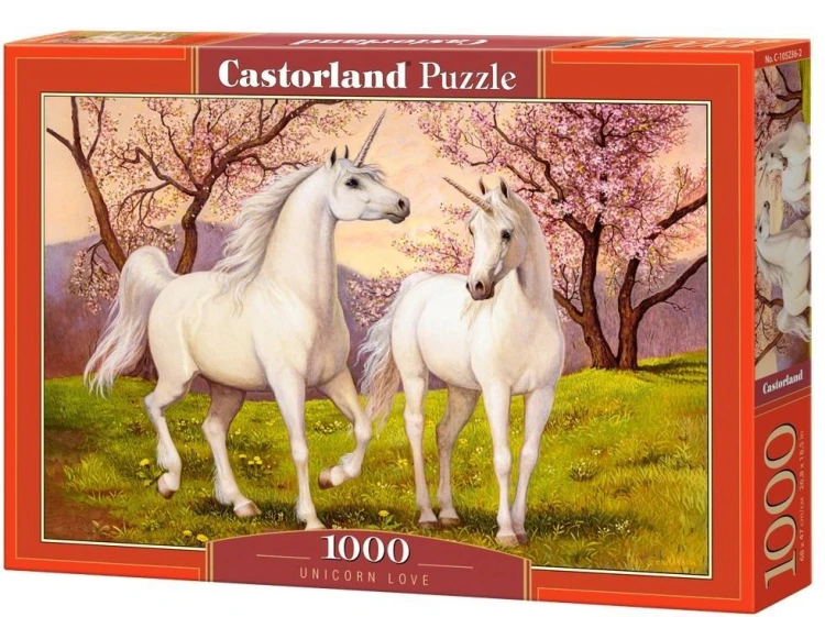 Puzzle 1000 Unicorn Love CASTOR, Castorland
