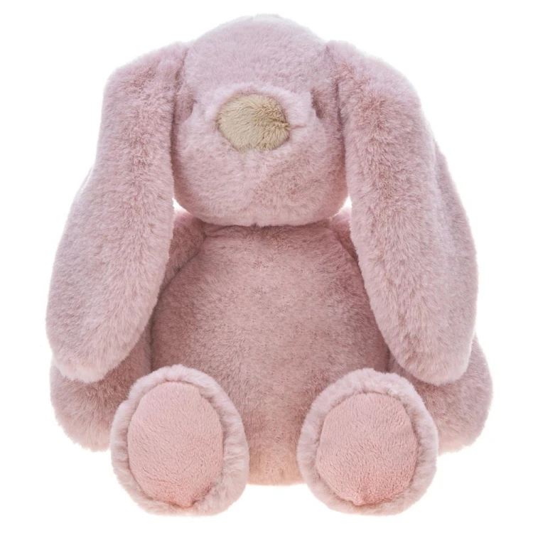 Królik Charlotte pudrowy róż 35cm, Beppe