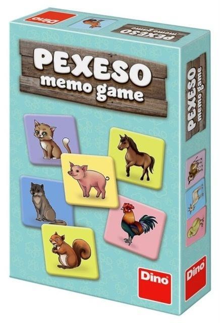 Memory memo Pexeso - Zwierzęta, Dino Toys