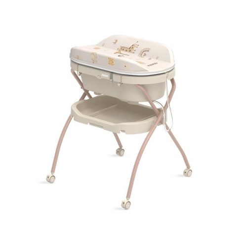 Wanienka ze stelażem i przewijakiem dla dzieci