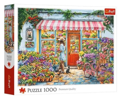 Puzzle 1000 Kwiaciarnia TREFL, Trefl