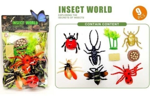 Zestaw insektów 9szt, Merkpol