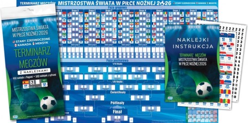 Terminarz meczów z naklejkami. Mistrzostwa Świata