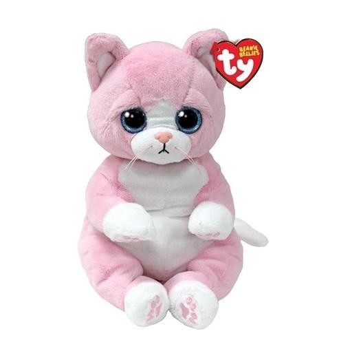 Beanie Bellies Lillibelle - różowy kot 24cm, TY