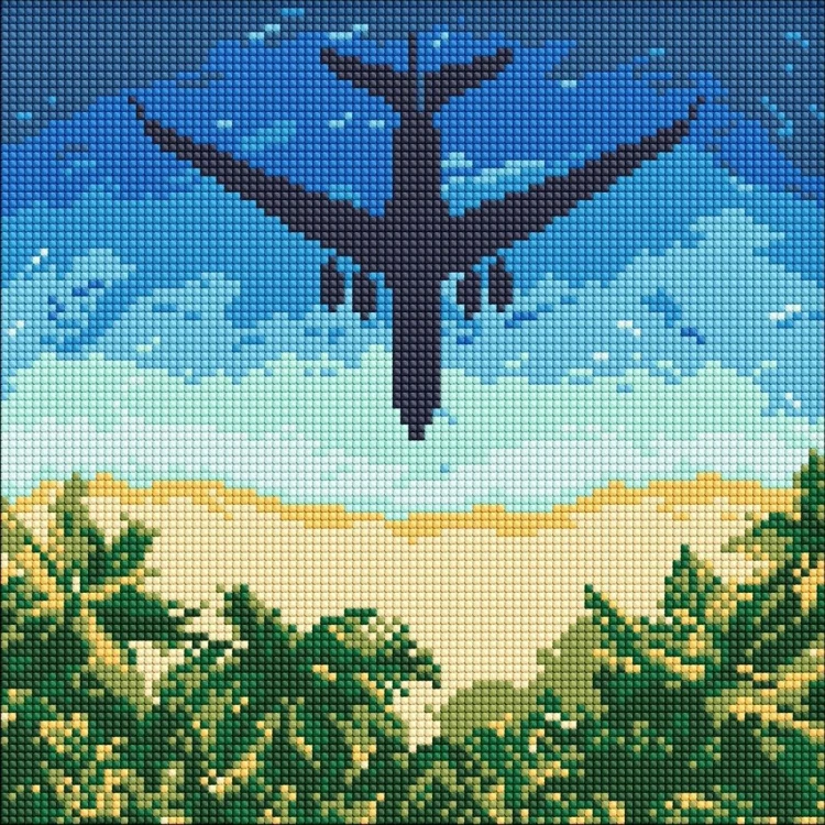 Diamentowa mozaika - Lot do marzeń 30x30cm, Ideyka