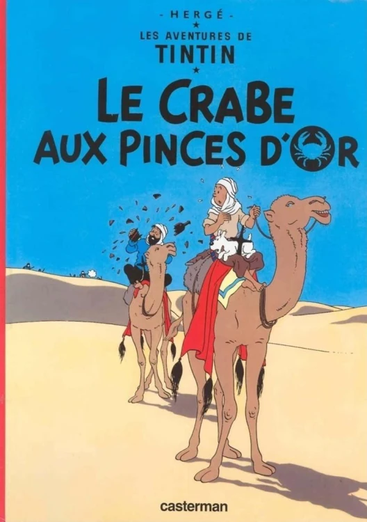 Tintin le Crabe aux Pinces d'or, Herge