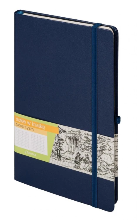 Notes A5 Kratka Romantyzm Granatowy ANTRA, Antra