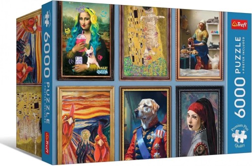 Puzzle 6000 Fun Art Collection TREFL, Trefl