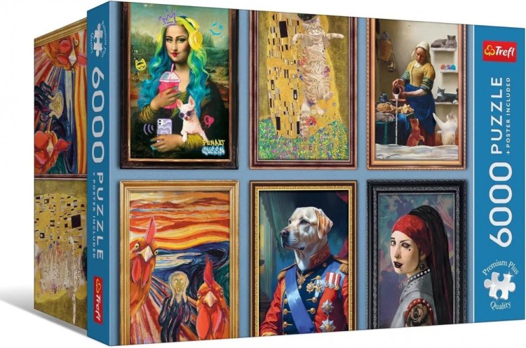 Puzzle 6000 Fun Art Collection TREFL, Trefl