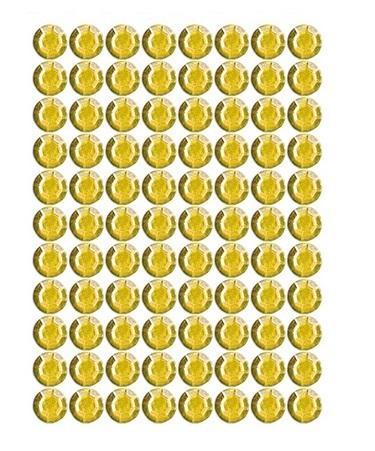 Dżety samoprzylepne złote 4mm 240szt, Brewis