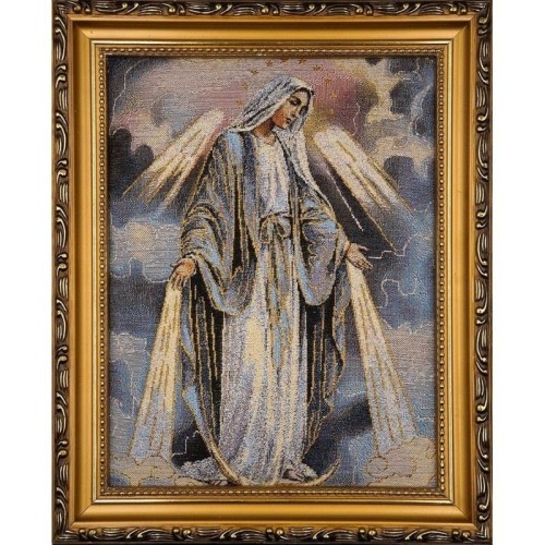 Obraz Haftowany Matka Boża Niepokalana 22x27,5cm