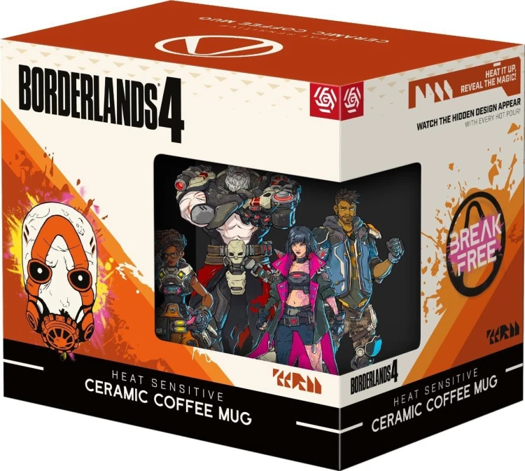 Kubek termoaktywny Borderlands 4 Vault Keeper Glit
