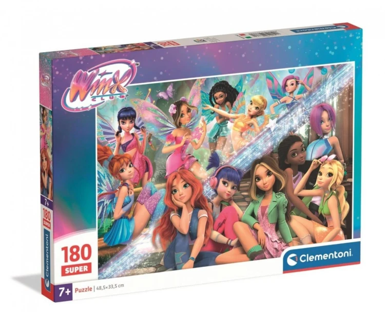 Puzzle 180 Super Winx, Clementoni