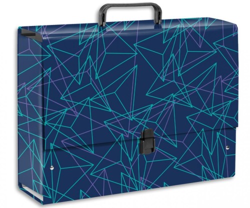 Teczka z rączką B4 jumbo geometria PENMATE