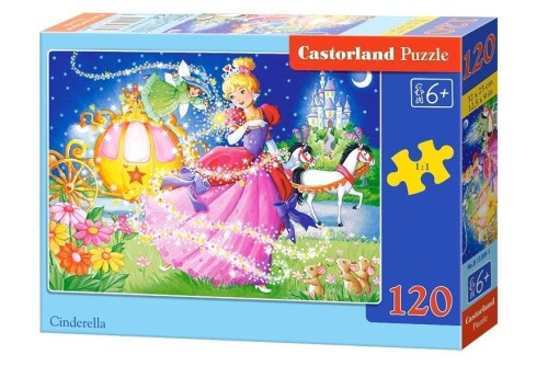 Puzzle 120 Cinderella CASTOR, Castorland