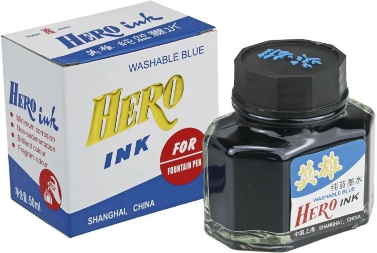 Atrament Hero 59ml niebieski, Titanum