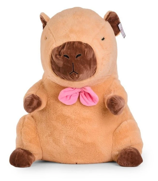Maskotka Kapibara z kokardą 66cm, Daffi
