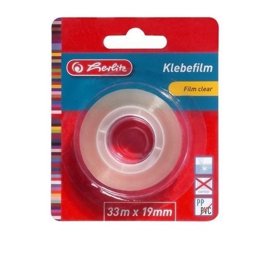 Taśma klejąca 33m/19mm przezroczysta, HERLITZ
