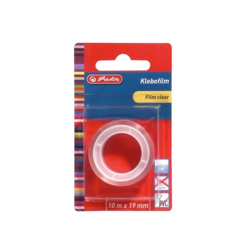 Taśma klejąca 10m/19mm przezroczysta, HERLITZ