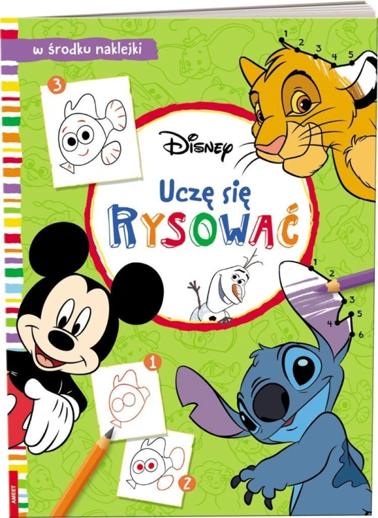 Disney. Uczę się rysować, praca zbiorowa