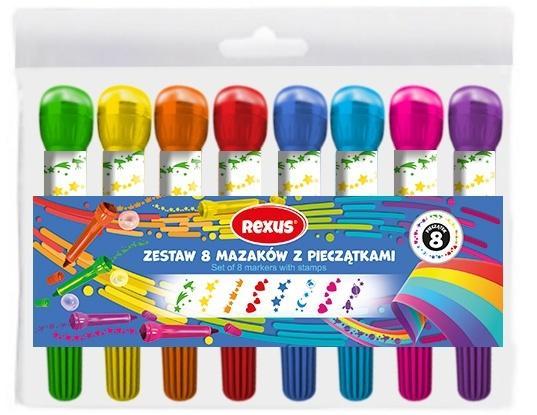 Mazaki z pieczątkami 8szt, Beniamin