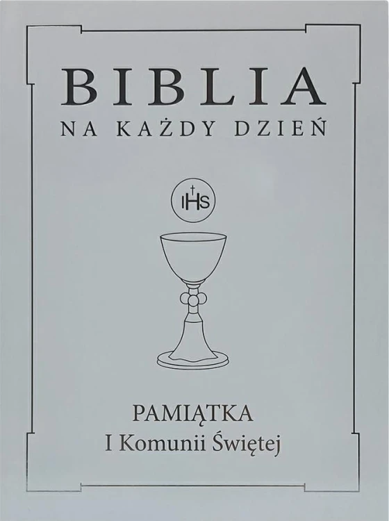 Biblia na każdy dzień. Komunia srebro TW