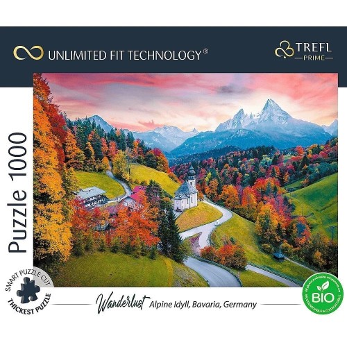 Puzzle 1000 Alpine Idyll TREFL, Trefl