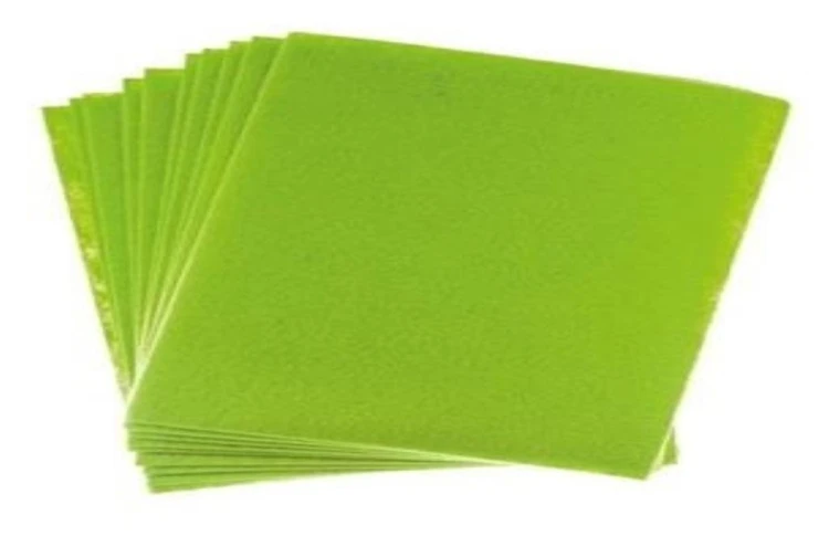 Filc A4 zielony 1mm 10szt, Brewis