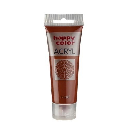 Farba akrylowa 75ml brązowa HAPPY COLOR, GDD