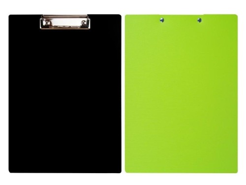 Podkładka z klipem A4 zielona fluo, MFP