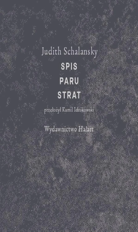 Spis paru strat, Judith Schalansky