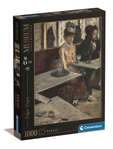 Puzzle 1000 Musseum Degas Dans un cafe, Clementoni