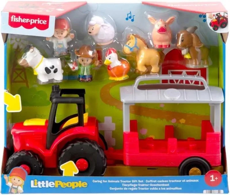 Little People Traktor Opieka nad zwierzątkami