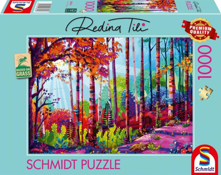 Puzzle 1000 Redina Tili W sercu lasu, Schmidt