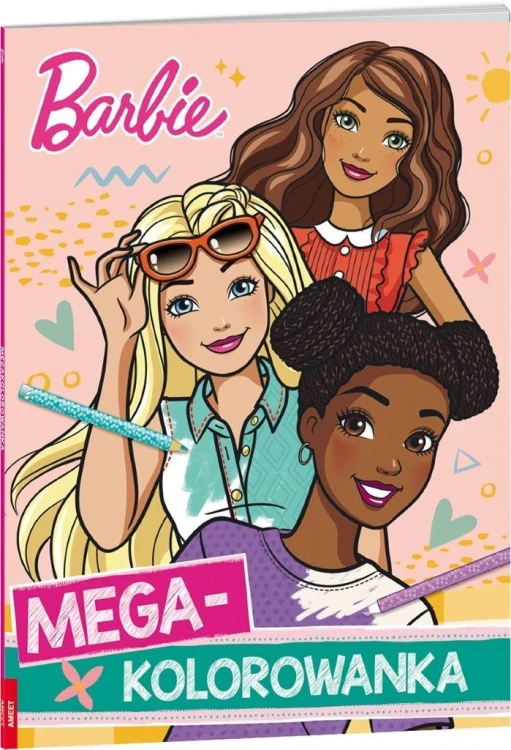 Barbie Megakolorowanka, praca zbiorowa