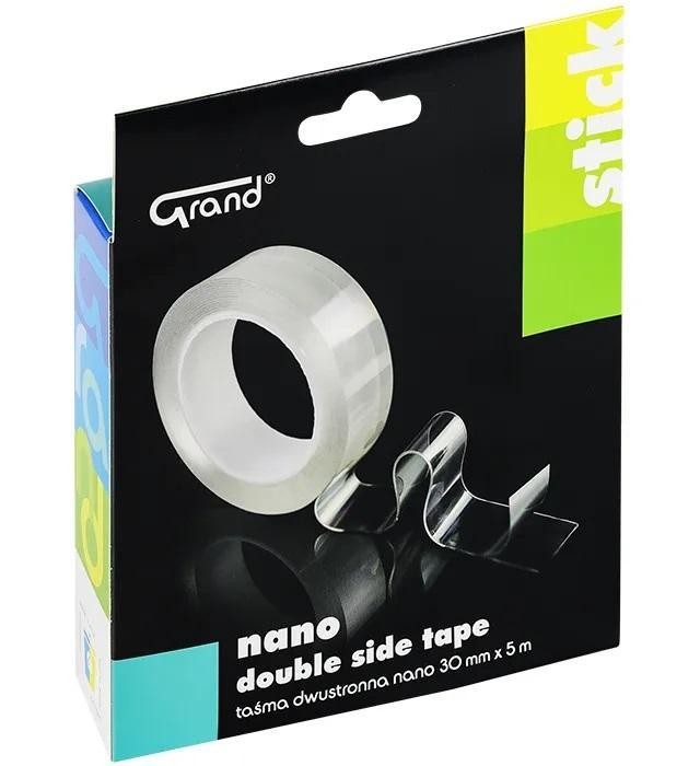 Taśma dwustronna nano 30mmx5mx1mm GRAND, Grand