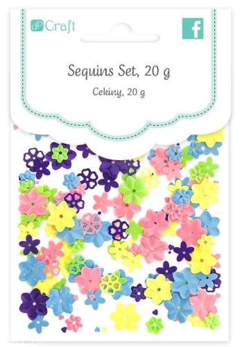 Cekiny kwiatki 20g, Dalprint