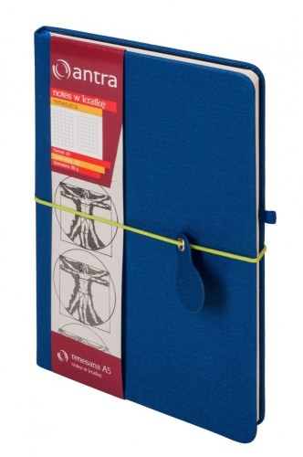 Notes A5 Kratka Renesans Granatowy ANTRA, Antra