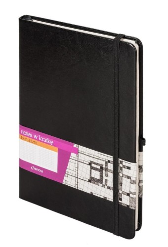 Notes A5 kratka Formalizm czarny, Antra