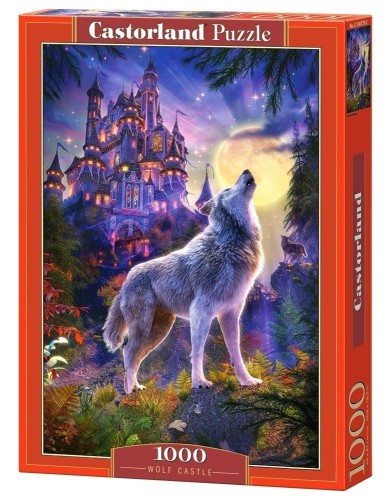 Puzzle 1000 Wolf Castle CASTOR, Castorland