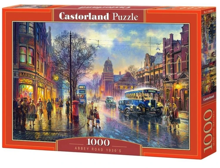 Puzzle 1000 Abbey Road 1930's CASTOR, Castorland