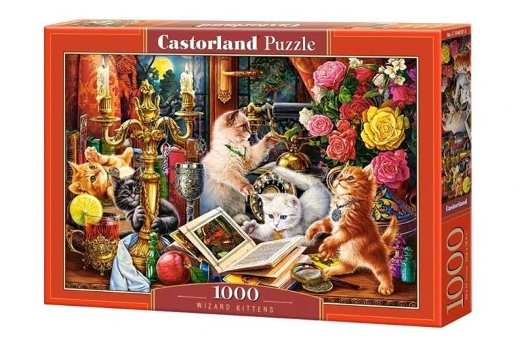 Puzzle 1000 Wizard Kittens CASTOR, Castorland