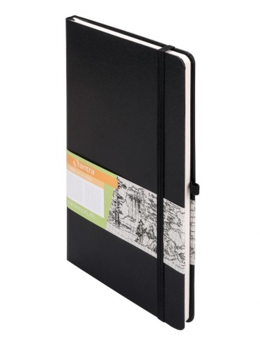 Notes A5 kratka Romantyzm czarny, Antra