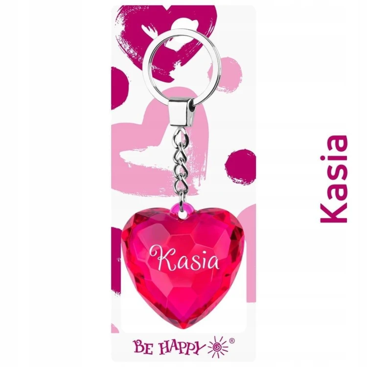 Brelok Serce Kasia, Be-Happy Gifts