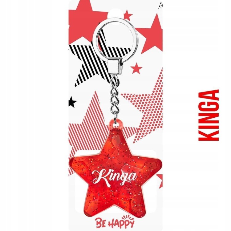 Brelok Gwiazdka Kinga, Be-Happy Gifts