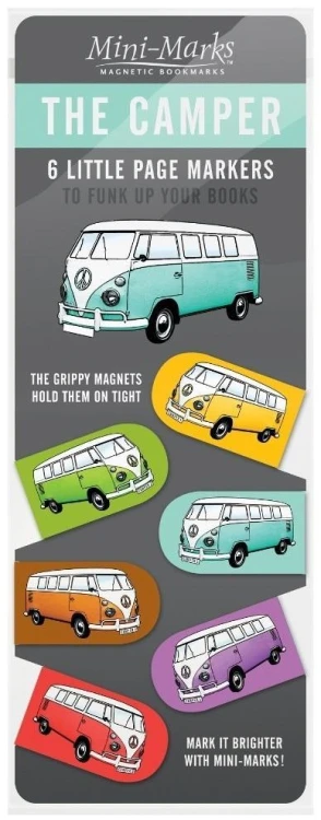 Zakładki magnetyczne auta - Camper VW T1 6szt, IF