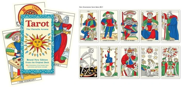 Karty tarot The Marseille Arcana, Flame Tree